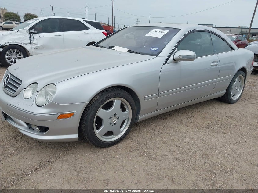 2002 MERCEDES-BENZ CL 500 auction photo 2