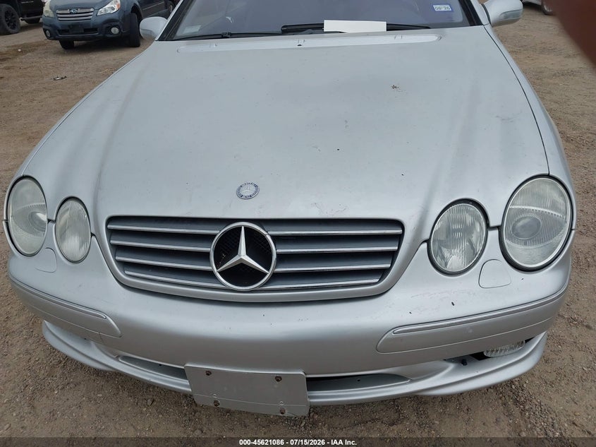 2002 MERCEDES-BENZ CL 500 auction photo 6