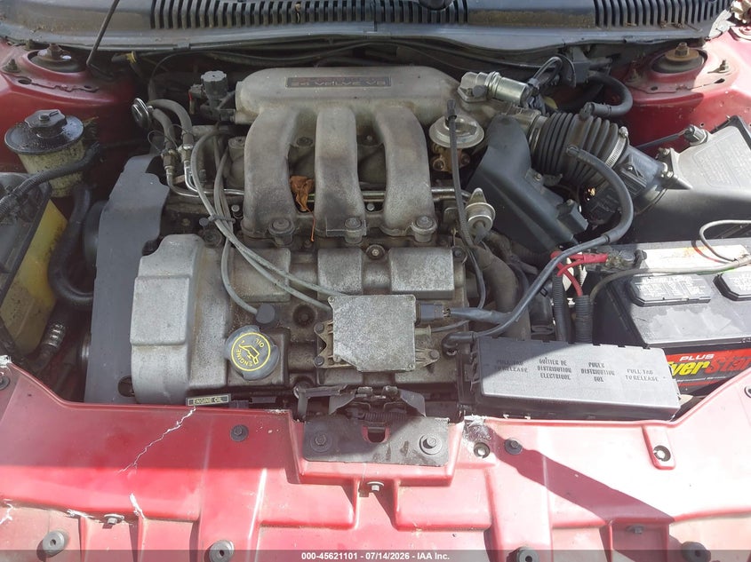 1999 Mercury Sable Gs VIN: 1MEFM50S1XA620890 Lot: 45621101