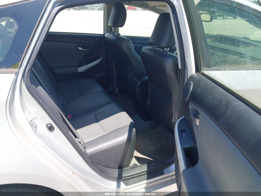 2012 TOYOTA PRIUS auction photo 8