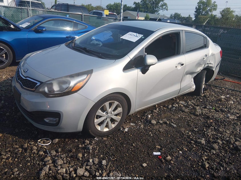 Vin: knadn4a36d6201579, lot: 46119673, kia rio ex 20132