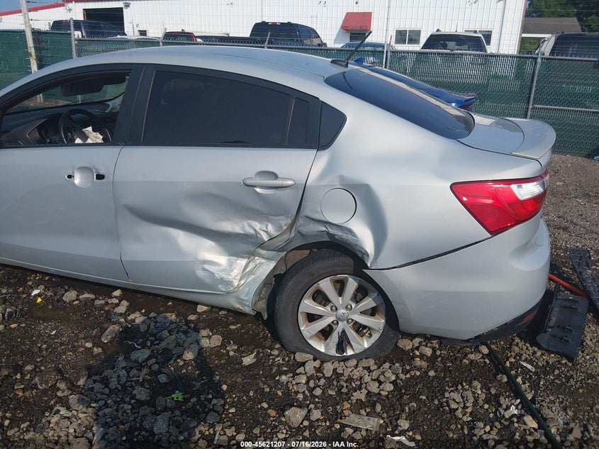 2013 Kia Rio Ex VIN: KNADN4A36D6201579 Lot: 45621207