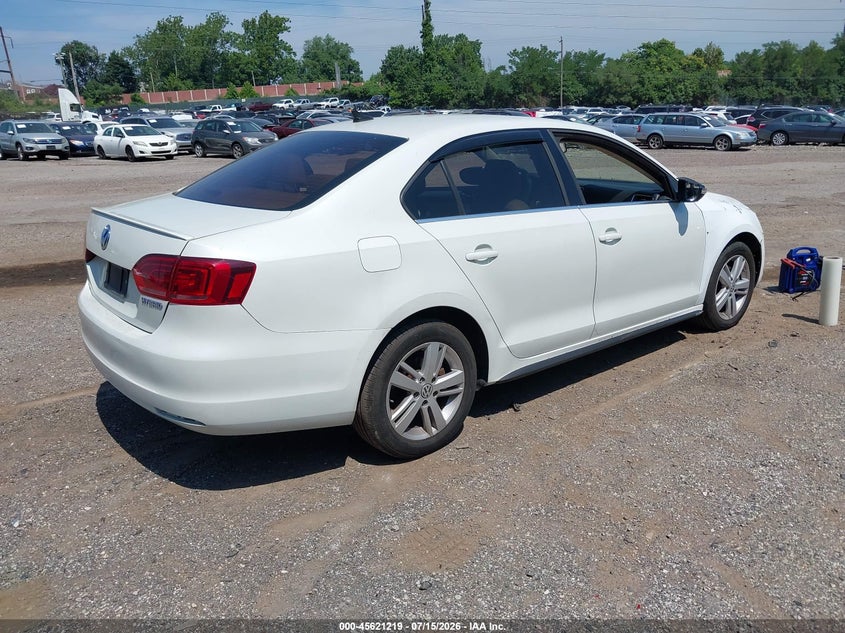 2013 VOLKSWAGEN JETTA HYBRID auction photo 4