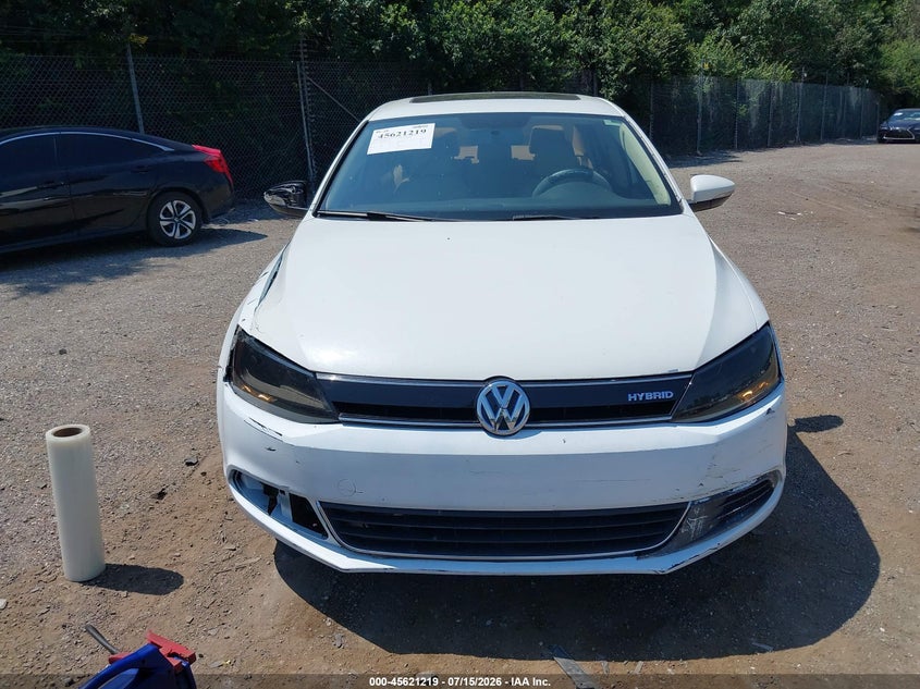 2013 VOLKSWAGEN JETTA HYBRID auction photo 6