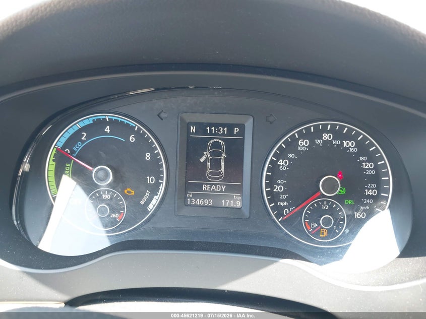 2013 VOLKSWAGEN JETTA HYBRID auction photo 7