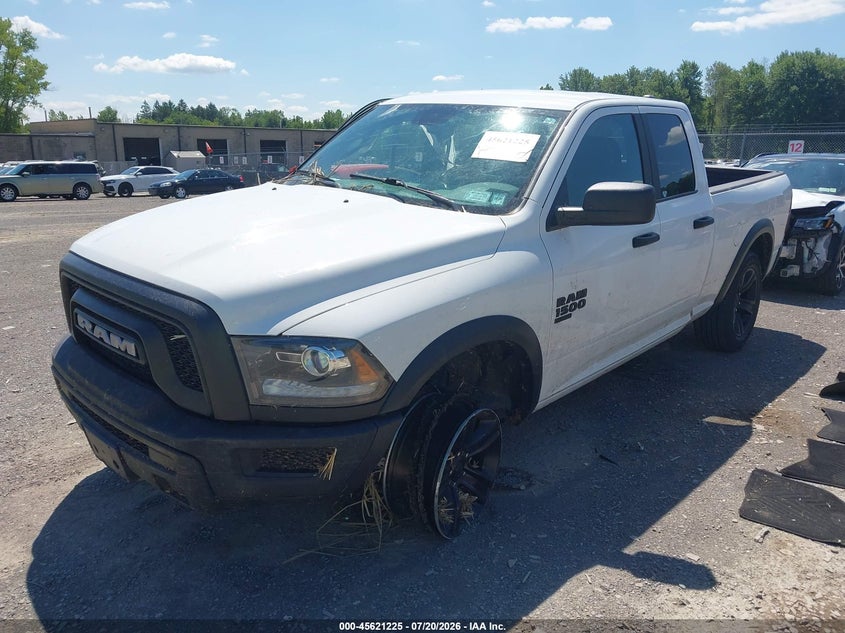 Vin: 1c6rr7gg6ns156135, lot: 46119691, ram 1500 classic warlock  4x4 6'4 box 20222
