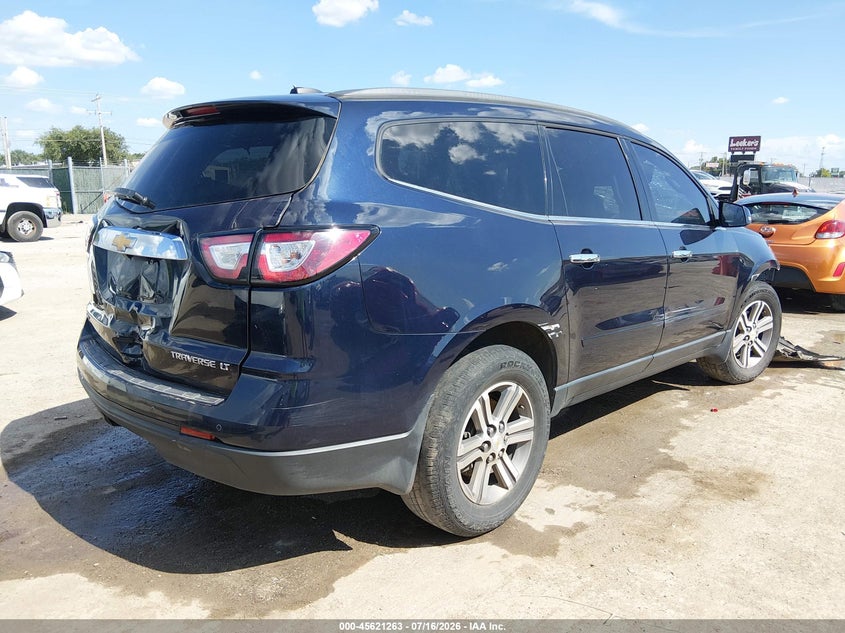Vin: 1gnkvhkdxgj151545, lot: 46119729, chevrolet traverse lt 20164