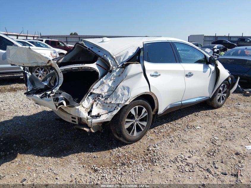2019 Nissan Murano S VIN: 5N1AZ2MJXKN163426 Lot: 45621271
