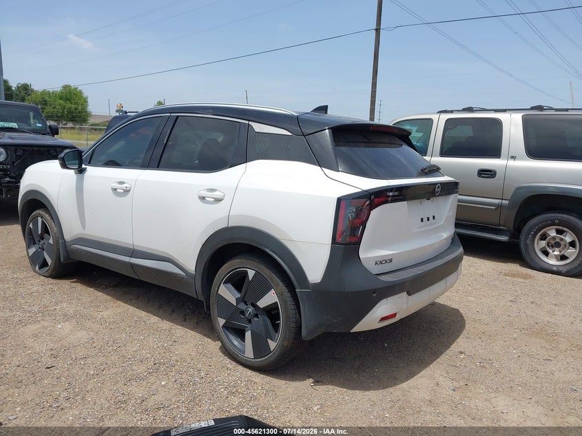 2025 Nissan Kicks Sr Fwd VIN: 3N8AP6DAXSL381145 Lot: 45621300