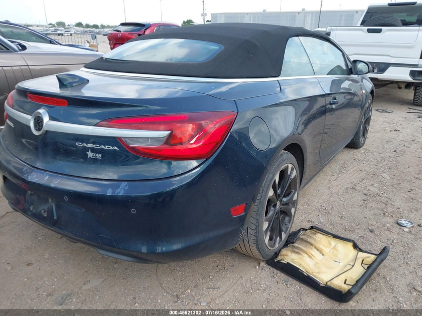 Vin: w04wj3n54jg065417, lot: 46119768, buick cascada sport touring 20184