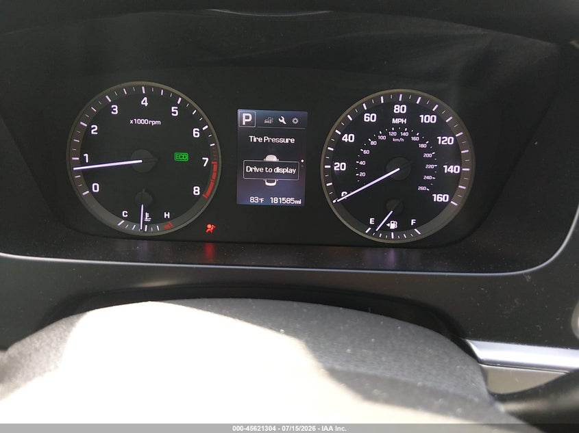2015 HYUNDAI SONATA auction photo 7