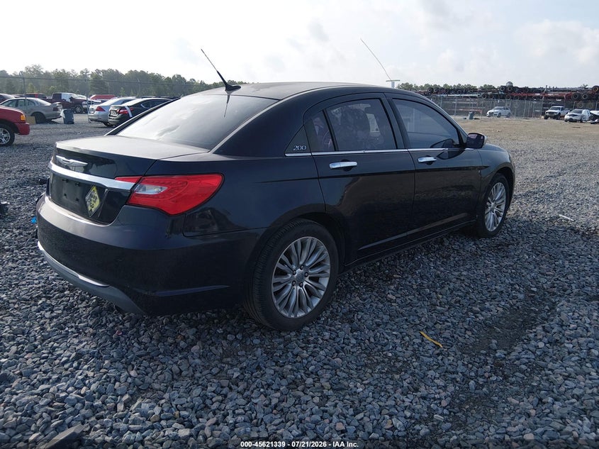 Vin: 1c3bc2fb1bn504877, lot: 46119805, chrysler 200 limited 20114