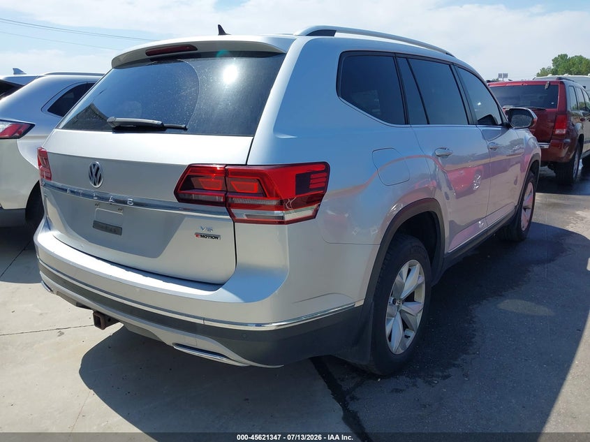 2018 VOLKSWAGEN ATLAS auction photo 4