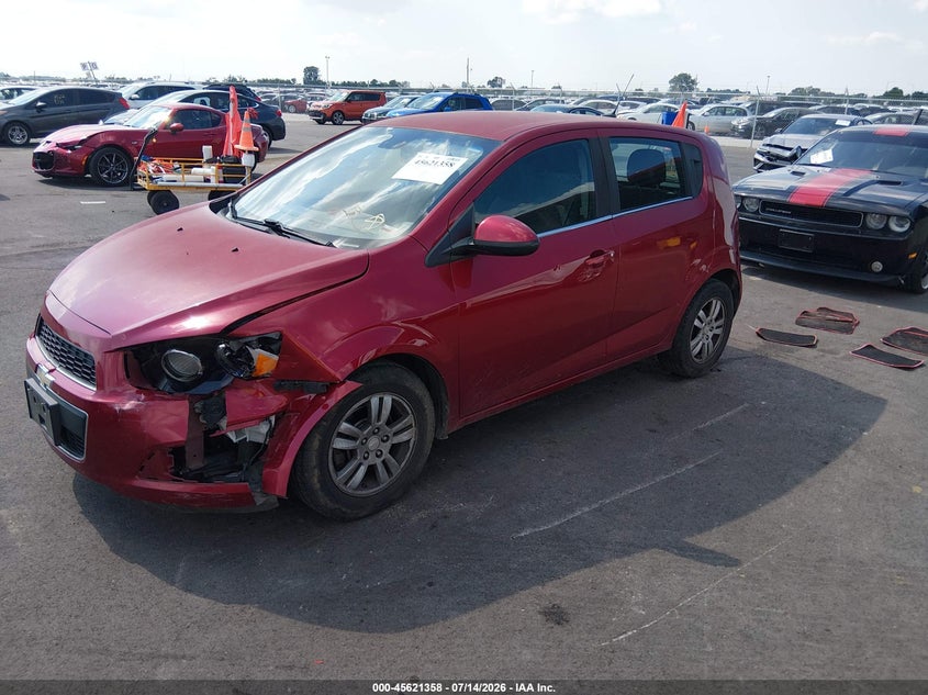 Vin: 1g1jc6sh5c4221990, lot: 46119824, chevrolet sonic 2lt 20122