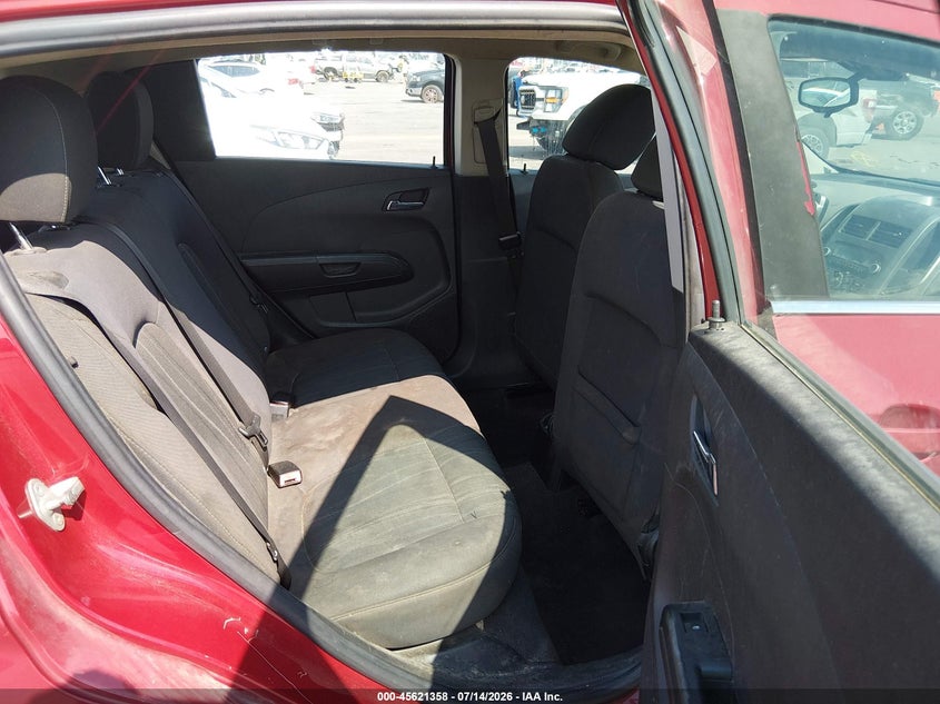 2012 Chevrolet Sonic 2Lt VIN: 1G1JC6SH5C4221990 Lot: 45621358