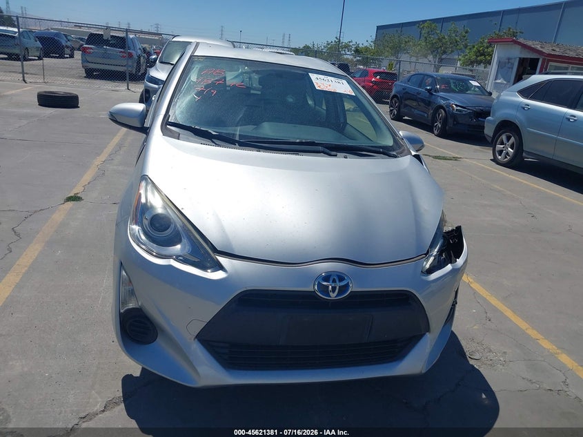 2015 Toyota Prius C One VIN: JTDKDTB33F1581924 Lot: 45621381