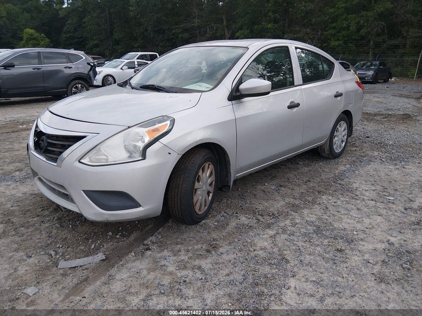 2017 Nissan Versa, Обычный износ, IAAI, VIN 3N1CN7AP4HL823843 — фото 2