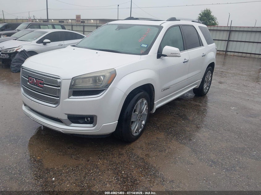 Vin: 1gkkrtkd6gj118322, lot: 46119869, gmc acadia denali 20162