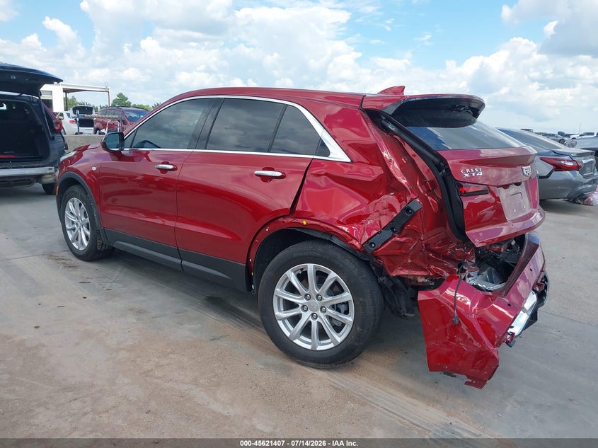 Vin: 1gyazar47pf107778, lot: 46119873, cadillac xt4 fwd luxury 20233