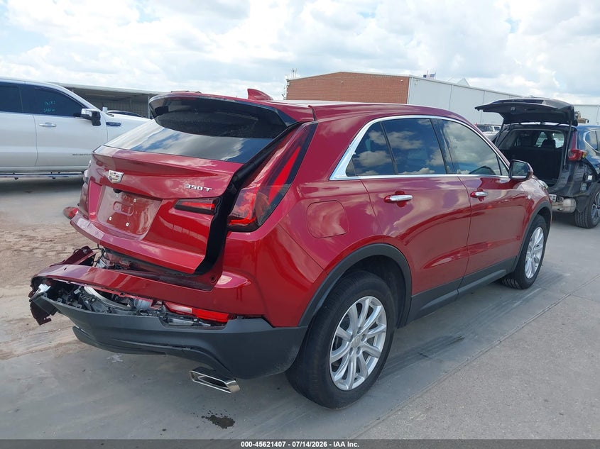 Vin: 1gyazar47pf107778, lot: 46119873, cadillac xt4 fwd luxury 20234