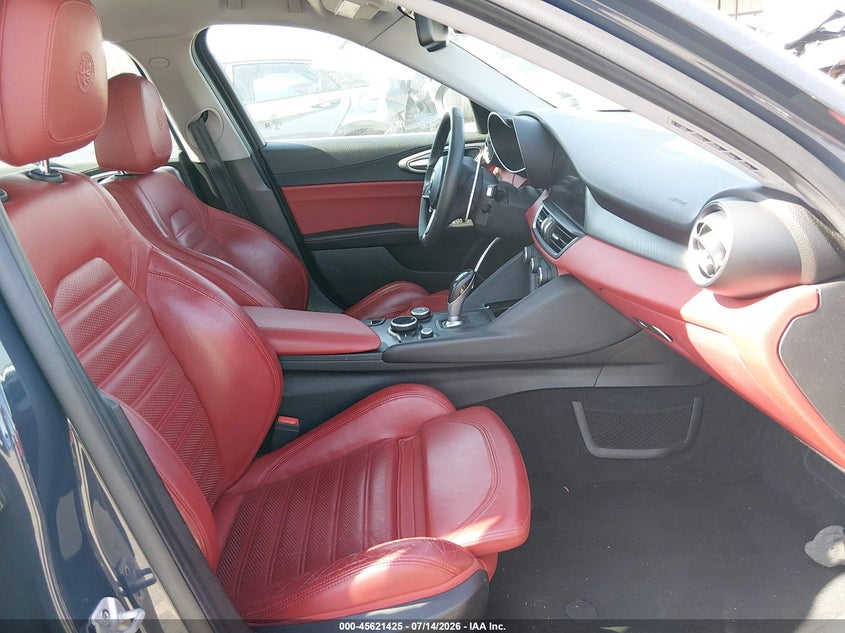 2019 Alfa Romeo Giulia Ti Sport Rwd VIN: ZARFAMBN0K7605904 Lot: 45621425