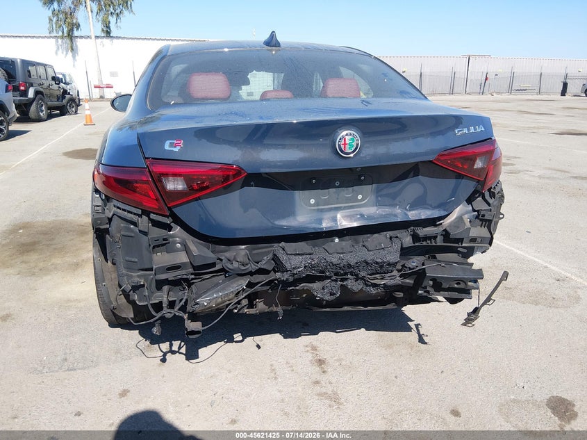 2019 Alfa Romeo Giulia Ti Sport Rwd VIN: ZARFAMBN0K7605904 Lot: 45621425