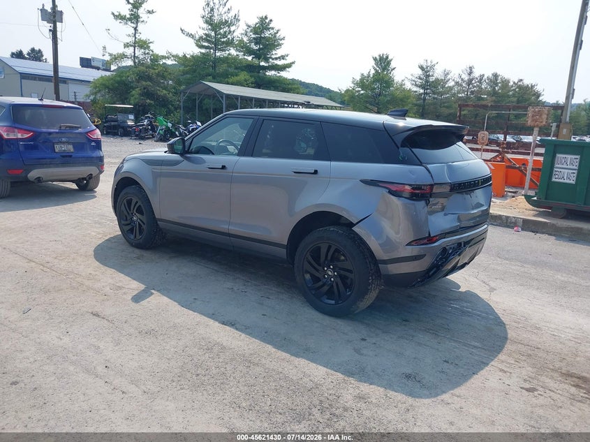 Vin: salzj2fx4mh139178, lot: 46119896, land rover range rover evoque s 20213