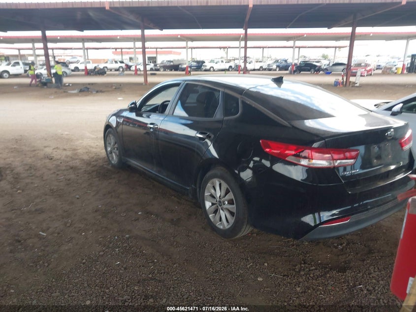 Vin: 5xxgt4l37gg059364, lot: 46119937, kia optima lx 20163