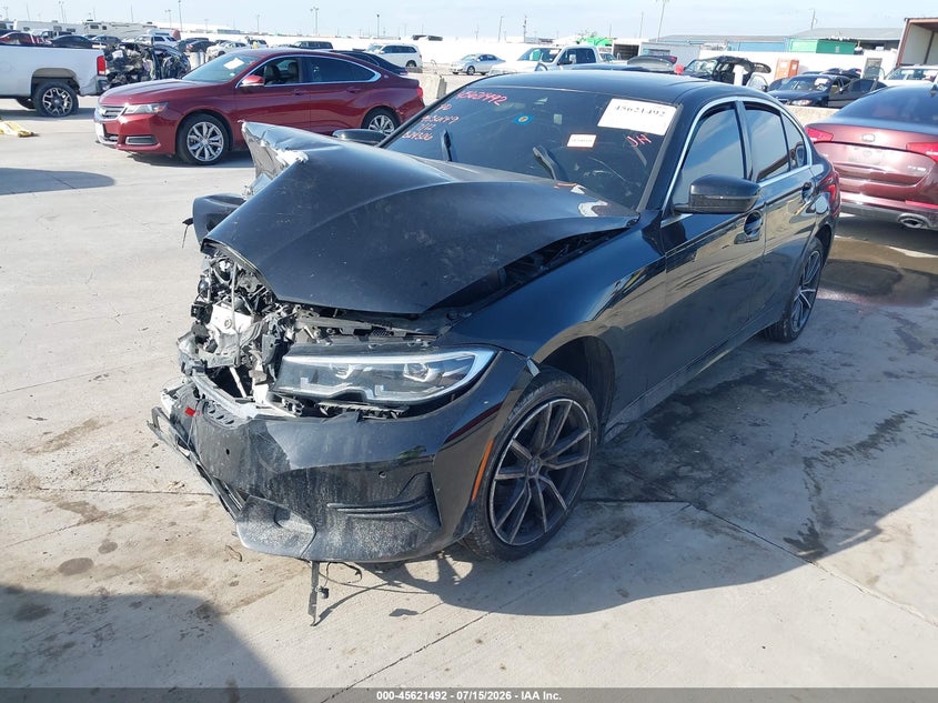 Vin: 3mw5r1j07l8b24306, lot: 46119958, bmw 330i 20202