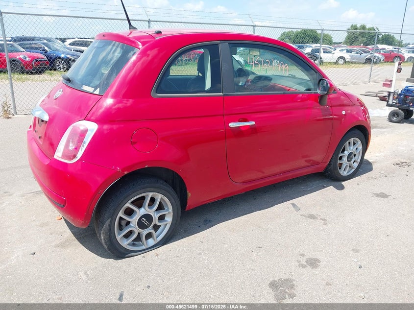 2013 FIAT 500 HATCHBACK 1.4L I-4 VVT, 101HP