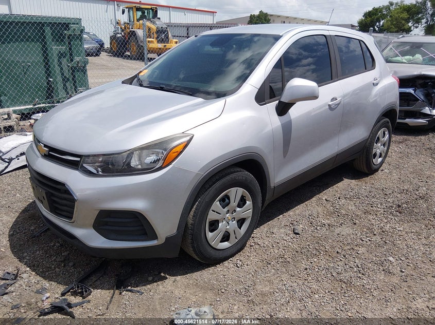 Vin: 3gncjksb4hl189469, lot: 46119980, chevrolet trax ls 20172
