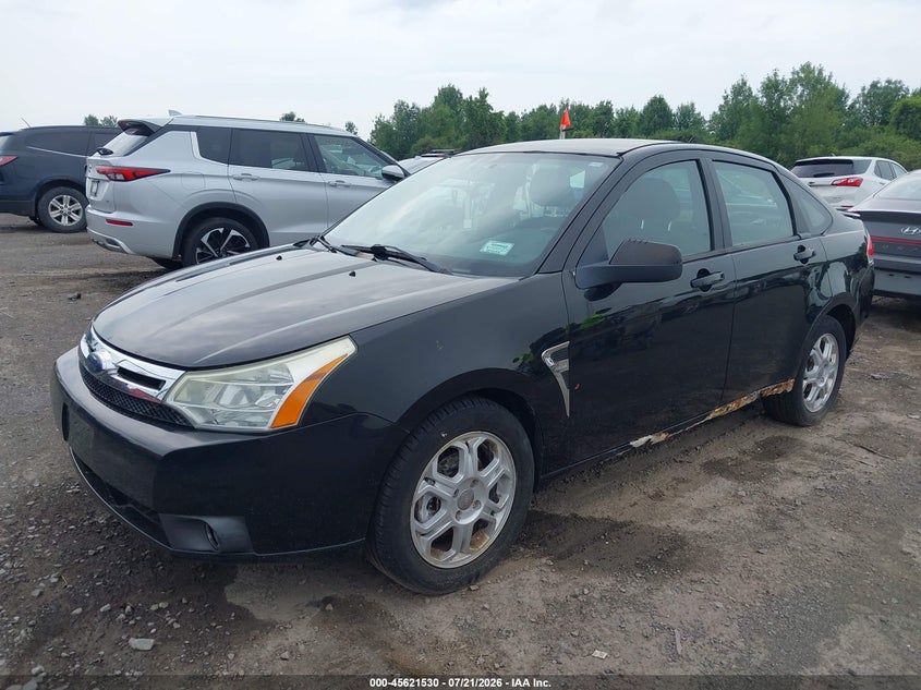 2008 Ford Focus Se/Ses VIN: 1FAHP35N98W241753 Lot: 45621530