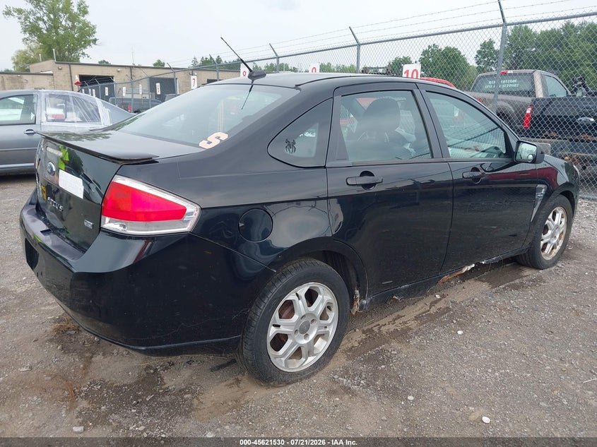 2008 Ford Focus Se/Ses VIN: 1FAHP35N98W241753 Lot: 45621530