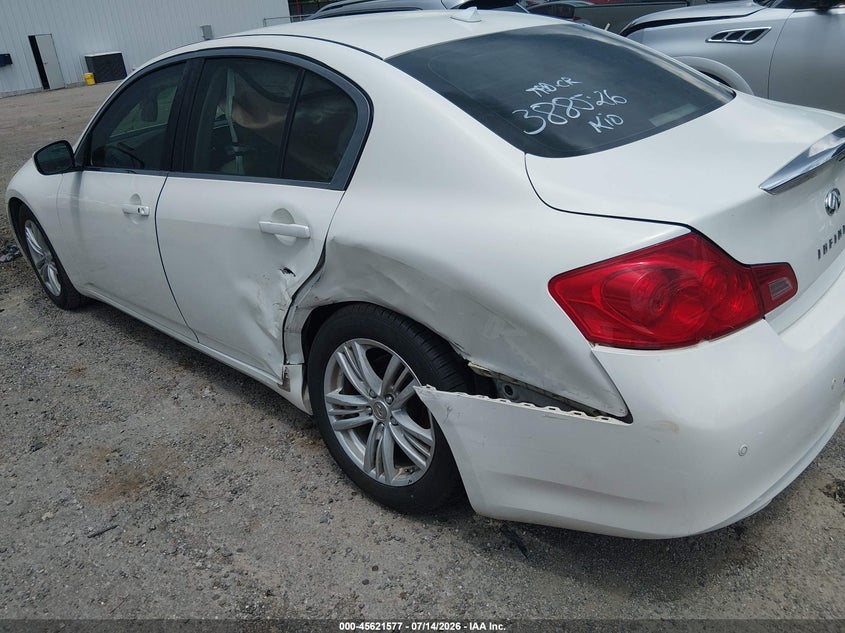 2011 Infiniti G37 Journey VIN: JN1CV6APXBM304934 Lot: 45621577