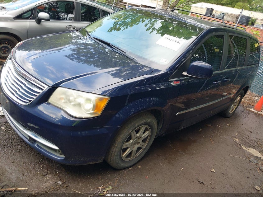 Vin: 2c4rc1bg3cr409814, lot: 46120052, chrysler town & country touring 20122
