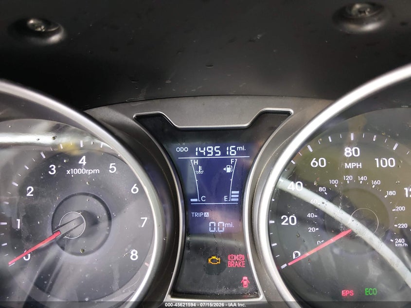 2012 Hyundai Veloster Base W/Black VIN: KMHTC6AD9CU047626 Lot: 45621594
