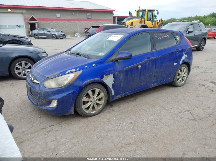 2012 Hyundai Accent Se KMHCU5AE5CU027244 photo 1