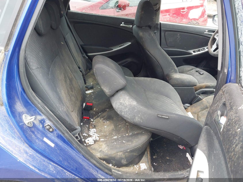 2012 Hyundai Accent Se VIN: KMHCU5AE5CU027244 Lot: 45621614