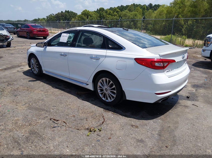 2015 HYUNDAI SONATA auction photo 3