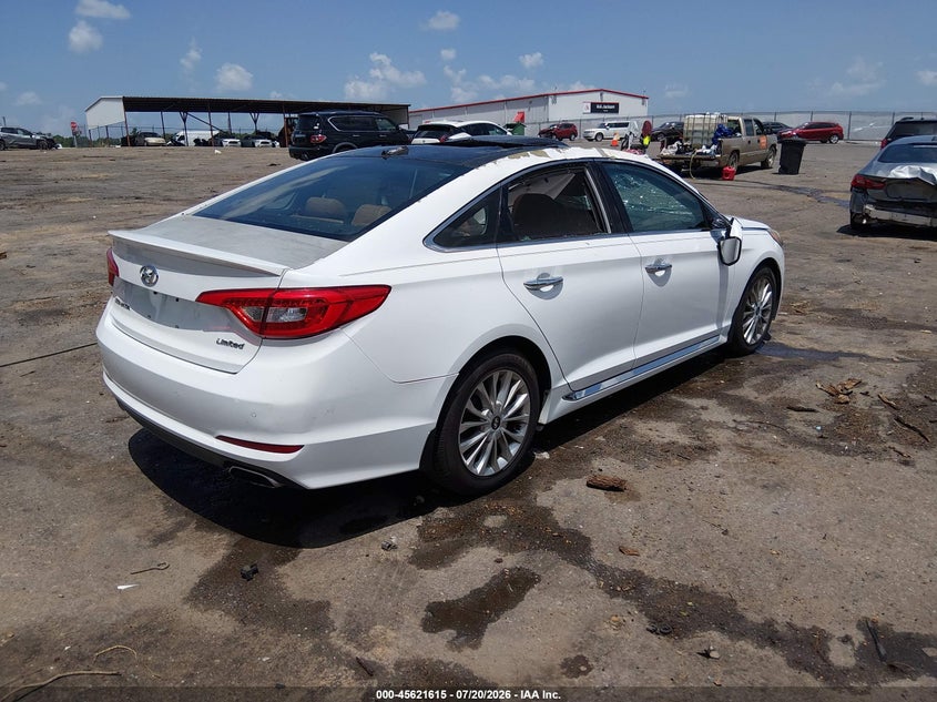 2015 HYUNDAI SONATA auction photo 4