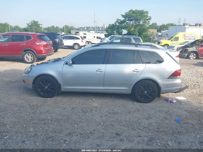 2012 VOLKSWAGEN JETTA WAGON 2.0L I-4 DI, DOHC, TURBO, 140HP