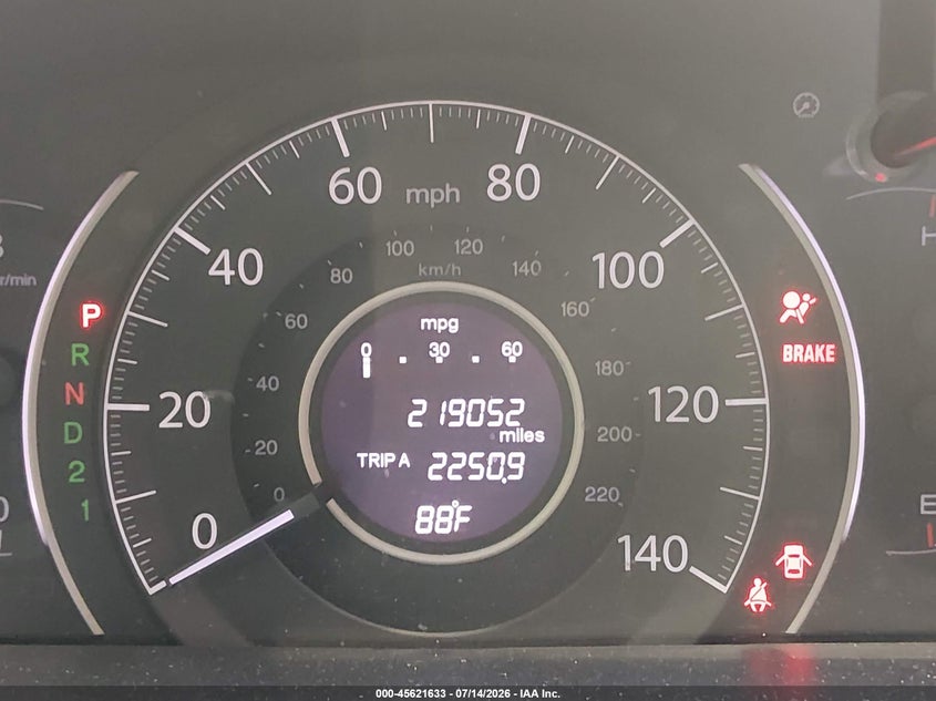 2013 HONDA CR-V auction photo 7