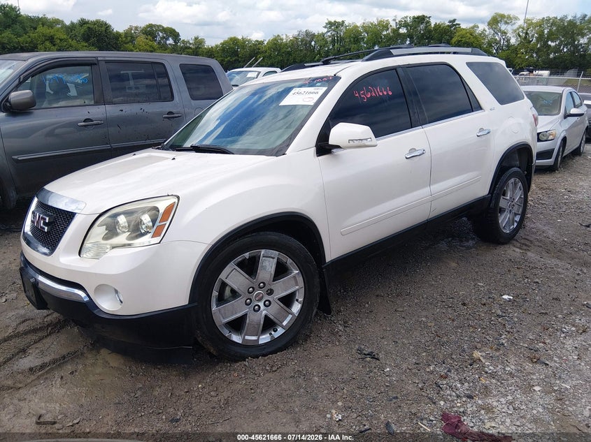Vin: 1gklrned3aj211883, lot: 46120132, gmc acadia slt-2 20102