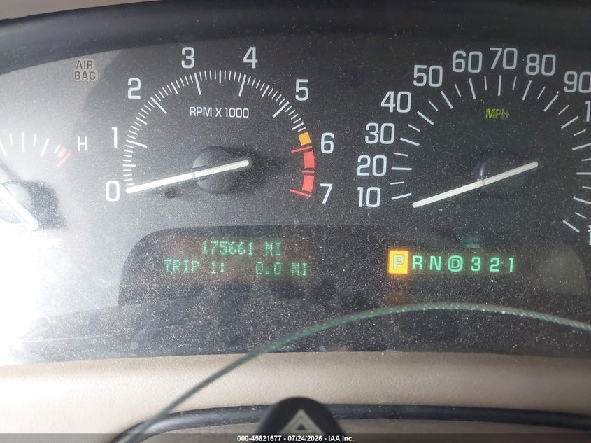 2001 BUICK PARK AVENUE auction photo 7
