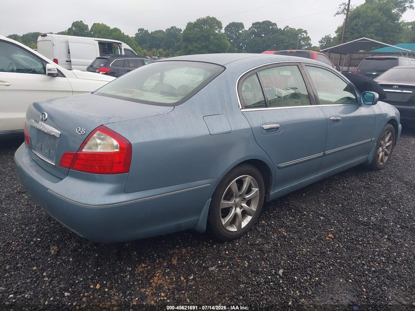 2005 INFINITI Q45 auction photo 4