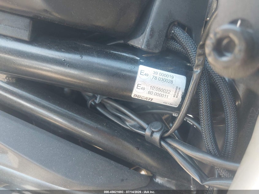 2017 Ducati Monster 797 VIN: ZDMMADBM6HB002359 Lot: 45621693