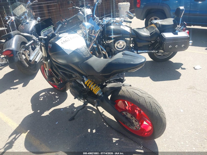 2017 Ducati Monster 797 VIN: ZDMMADBM6HB002359 Lot: 45621693
