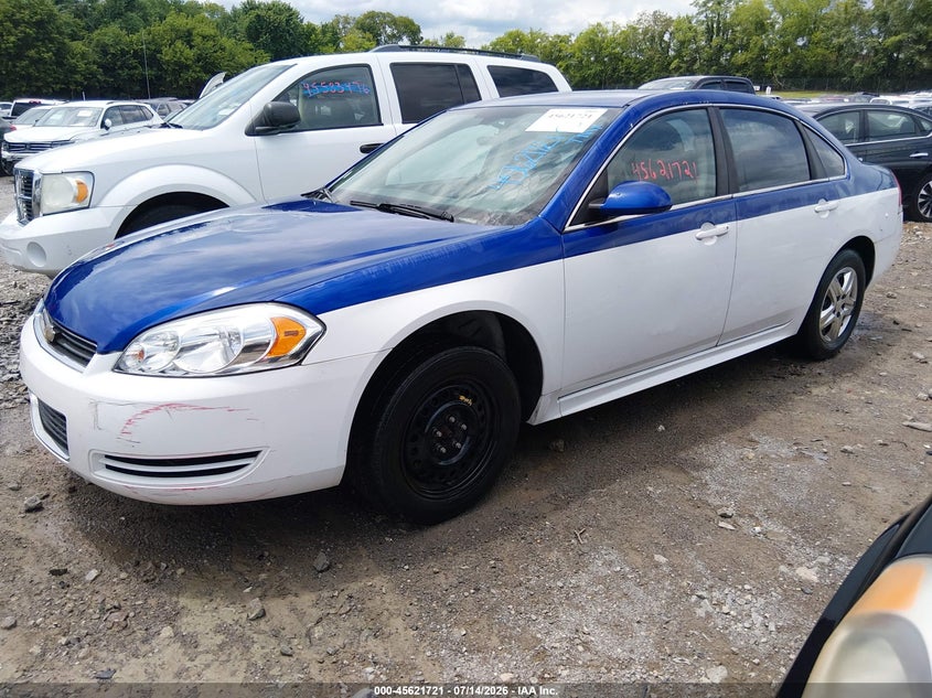 Vin: 2g1wd5em0a1189321, lot: 46120187, chevrolet impala police 20102