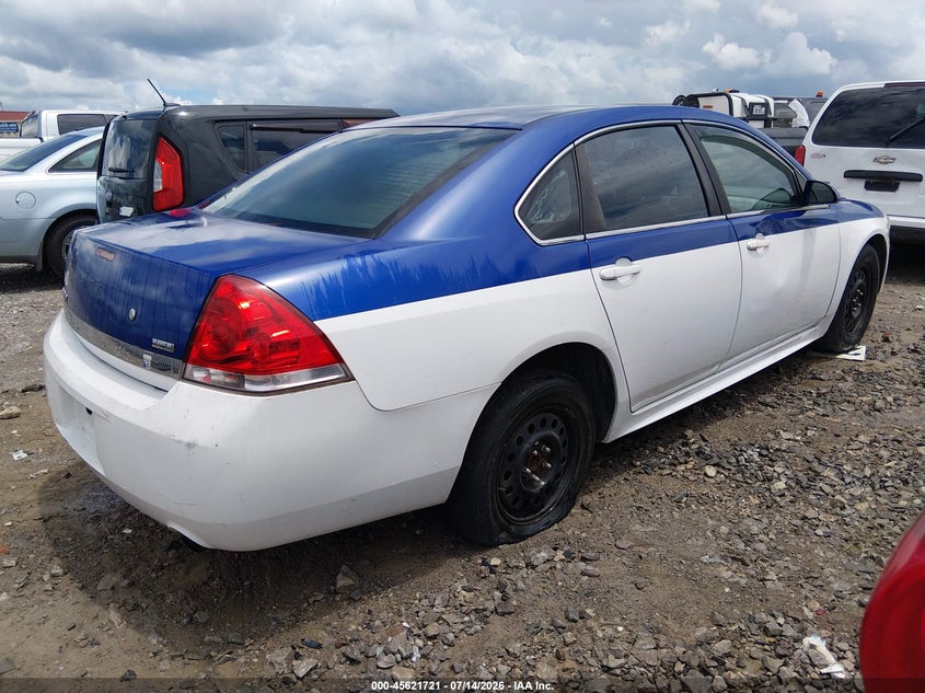 Vin: 2g1wd5em0a1189321, lot: 46120187, chevrolet impala police 20104
