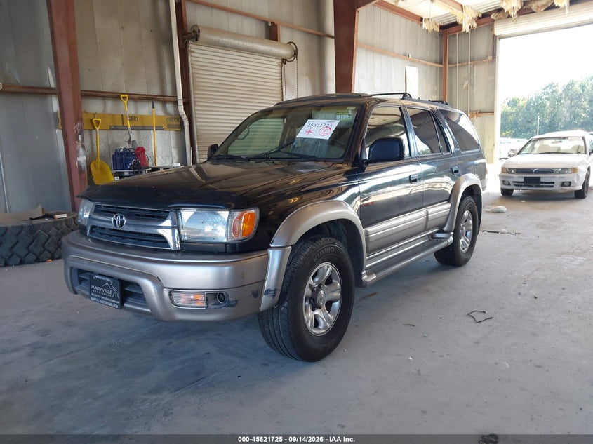 TOYOTA 4RUNNER 2001 VIN JT3GN87R010209618